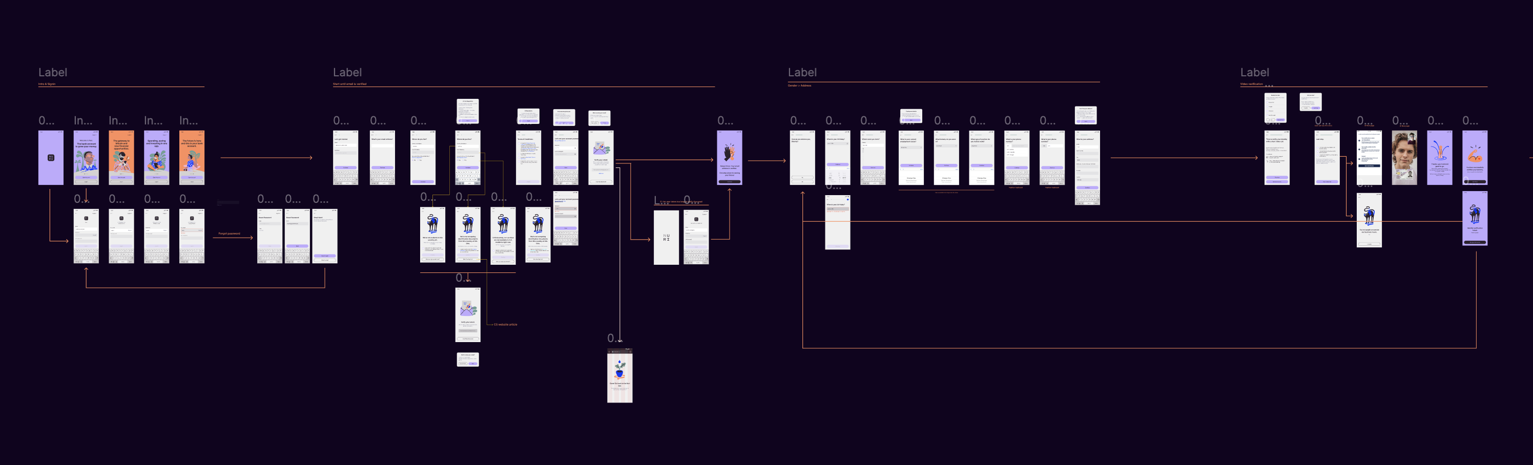 Nuri onboarding user flow